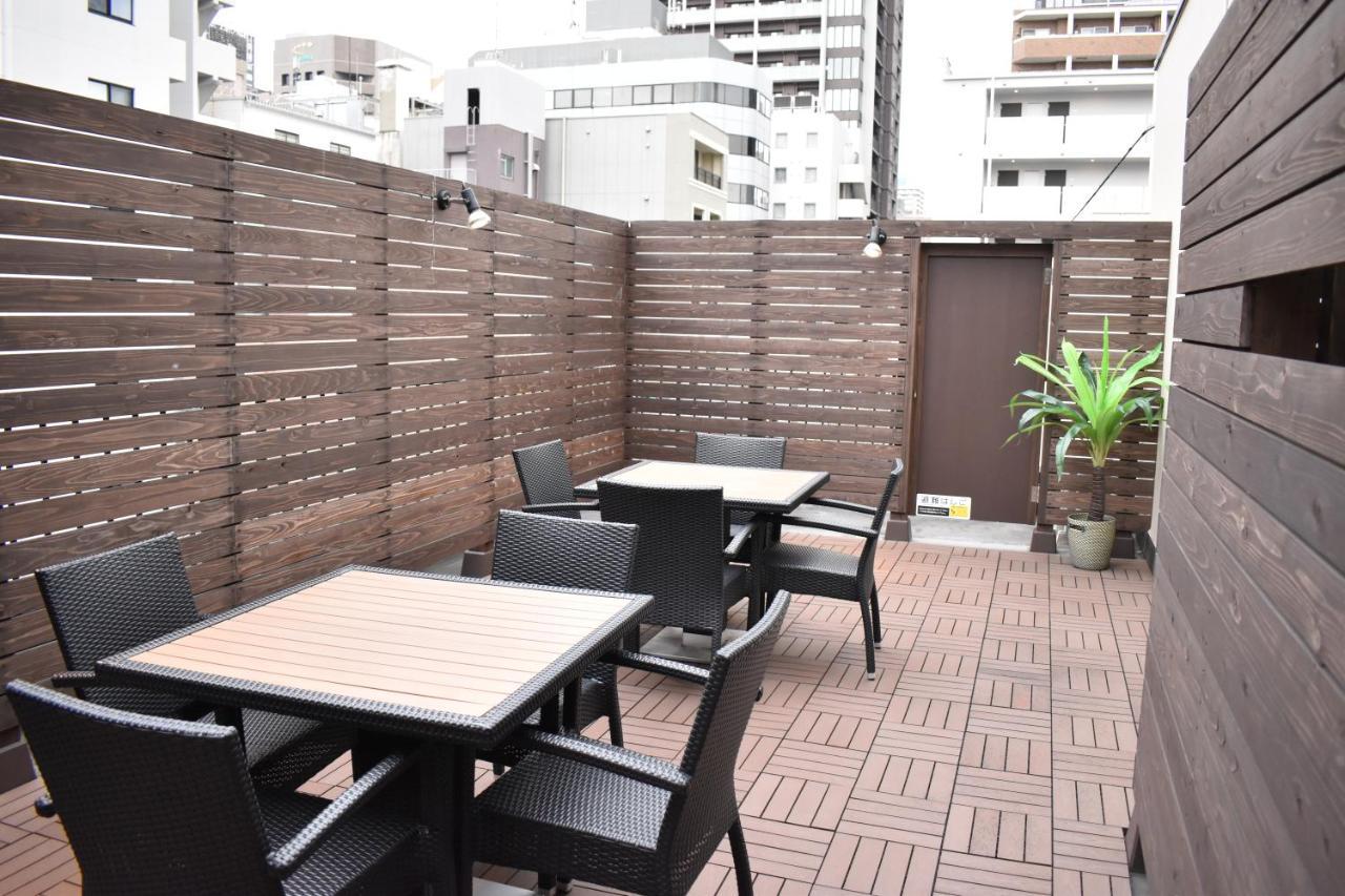 Shinsaibashi House Hotel Osaca Exterior foto